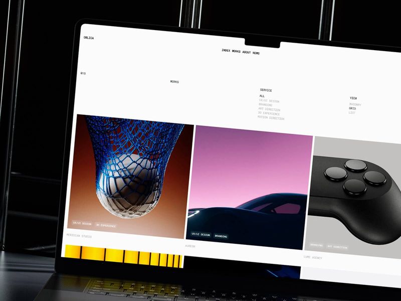 Oblica — Yaratıcı Web Sitesi Şablonu