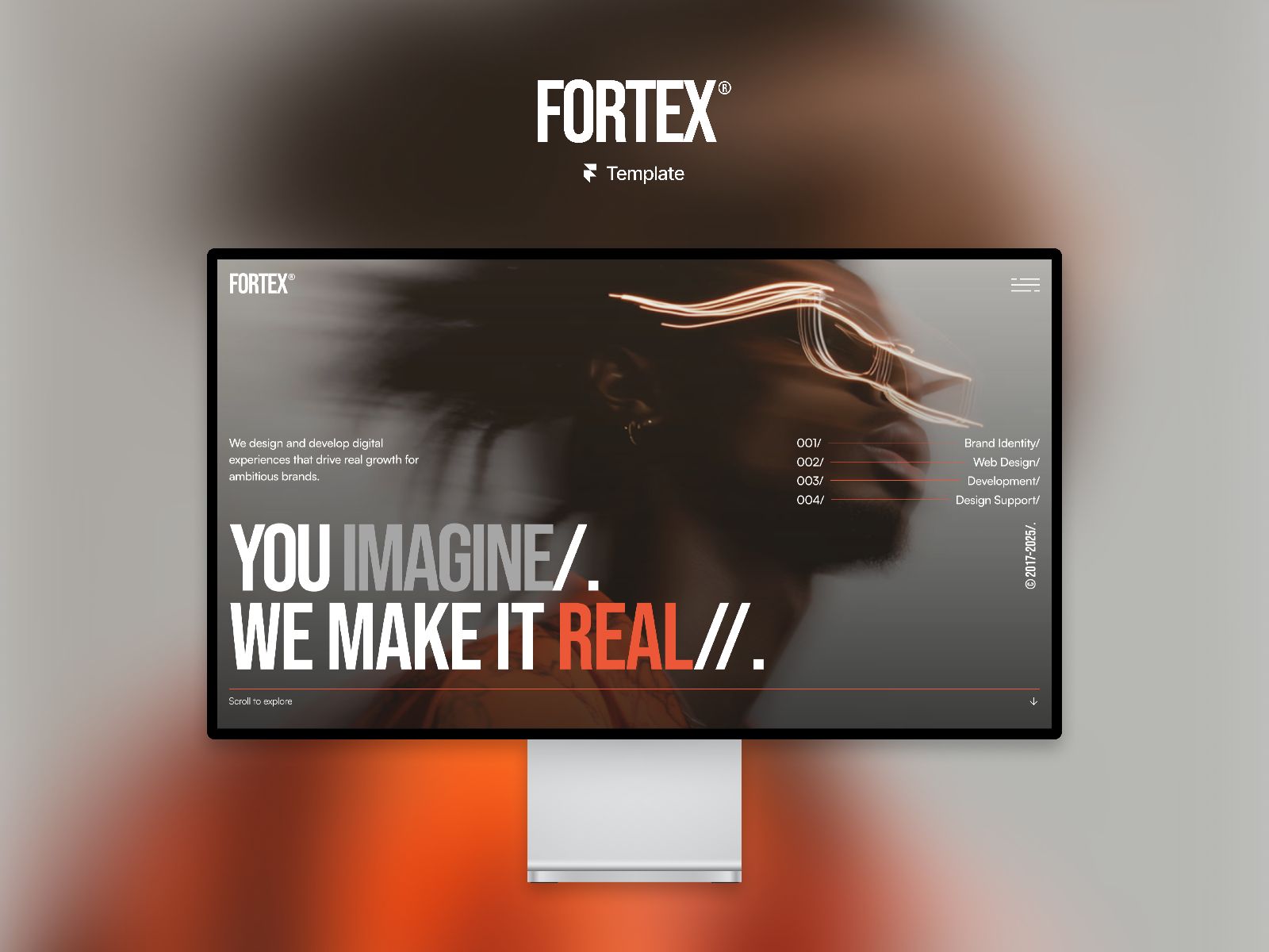 Fortex — Creative Website Template screenshot 4