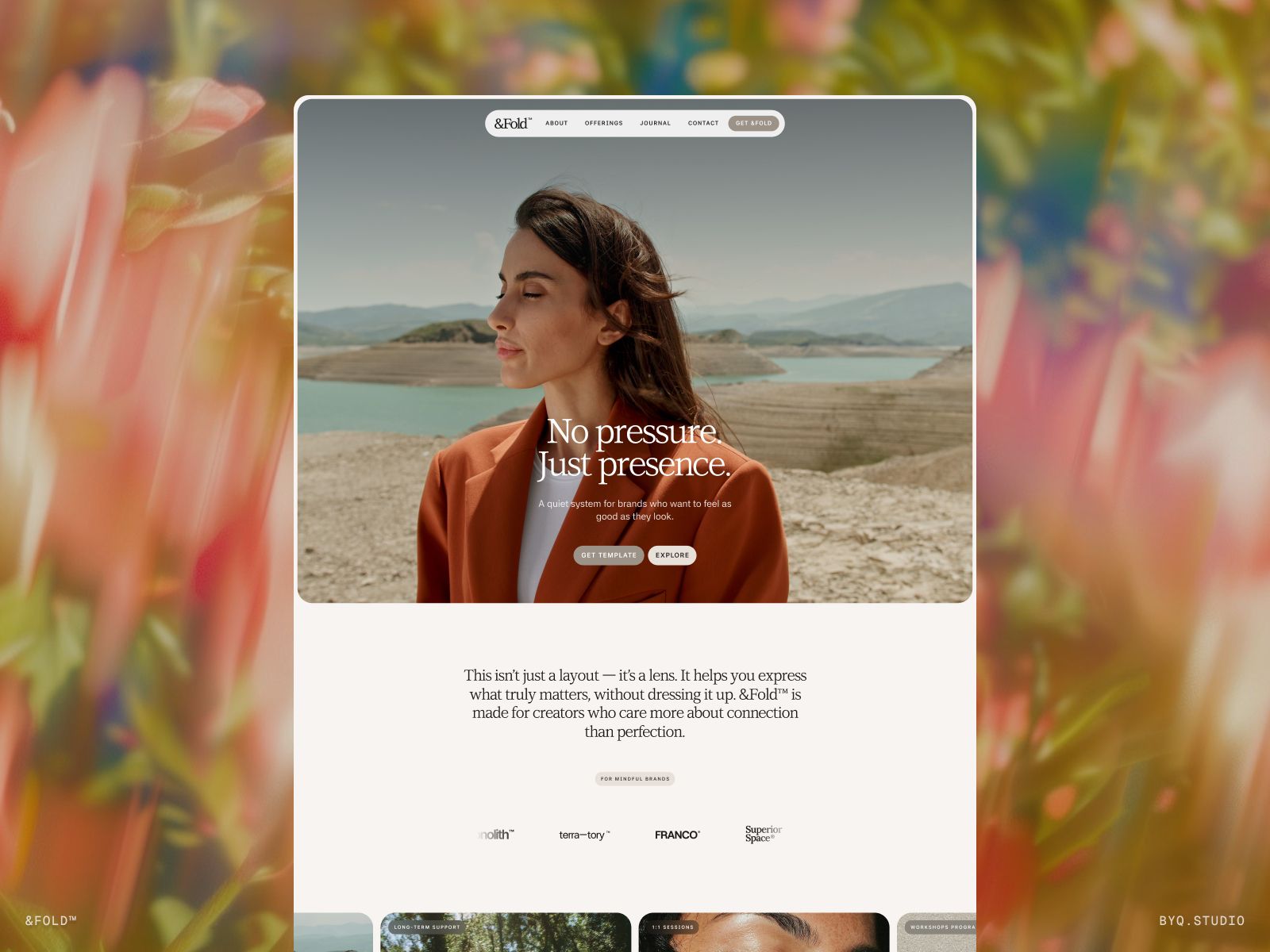 &Fold™ — Business Website Template screenshot 4
