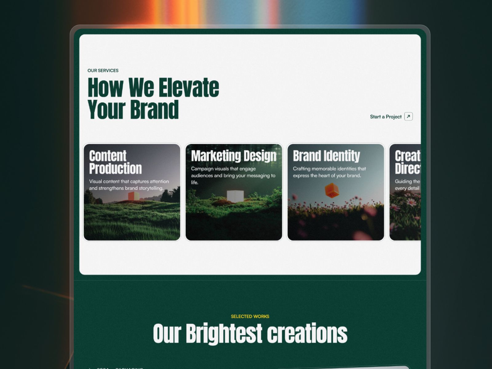 Damas — Creative Agency Website Template screenshot 4