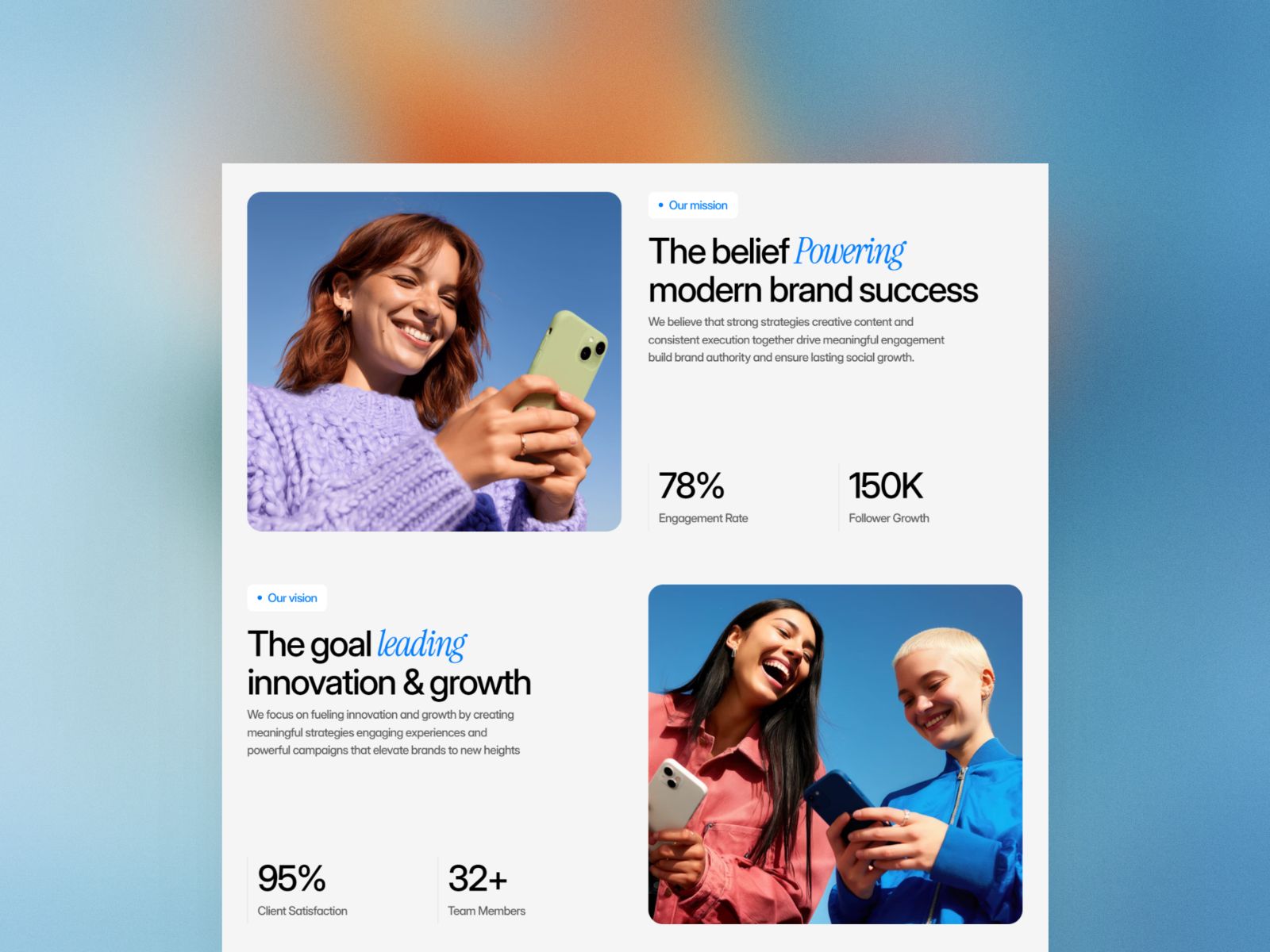 Viralup — Business Website Template screenshot 3