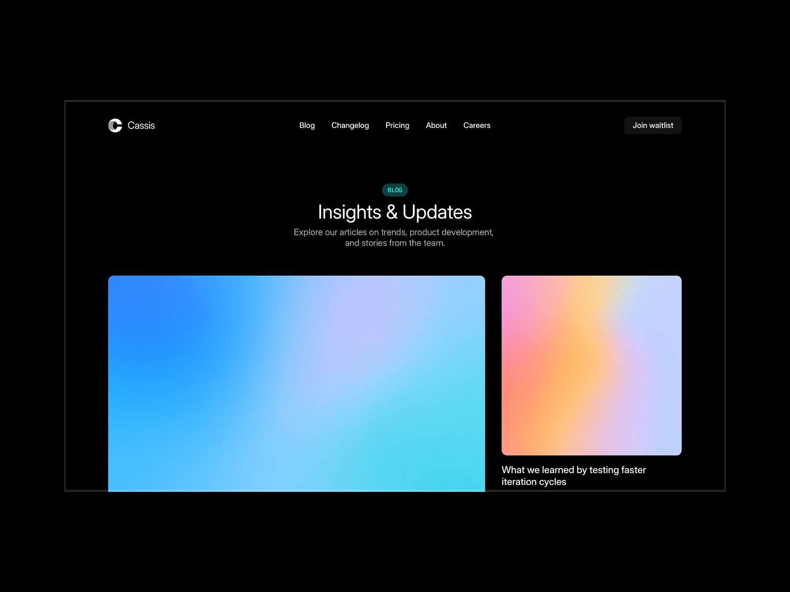 Cassis — Business Website Template screenshot 4