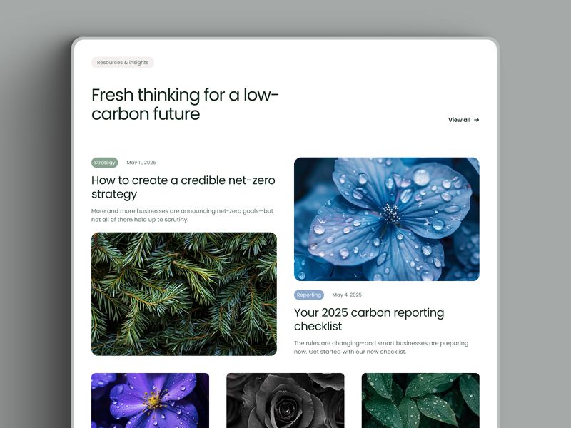 Greenleaf — Danışmanlık Firması Web Sitesi Şablonu - Hover