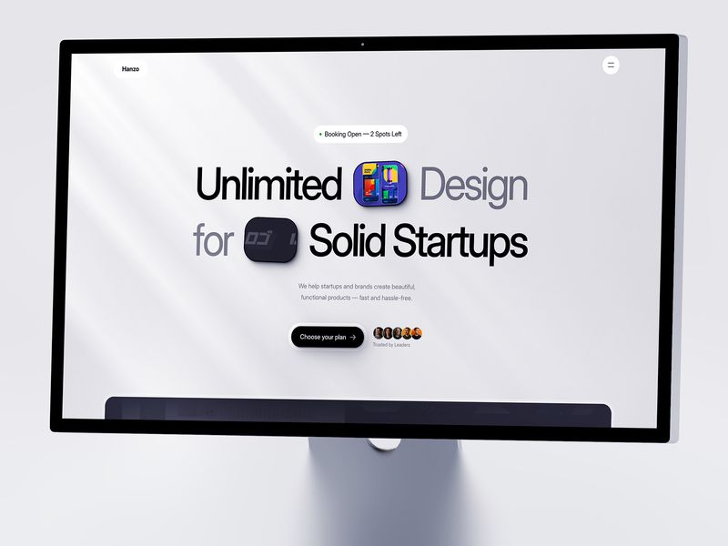 Hanzo — Yaratıcı Ajans Web Sitesi Şablonu