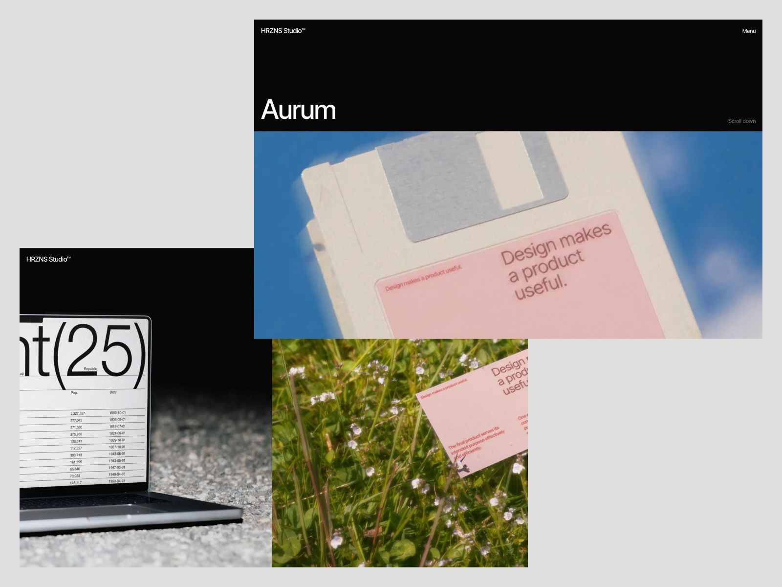 HRZNS — Creative Website Template screenshot 4