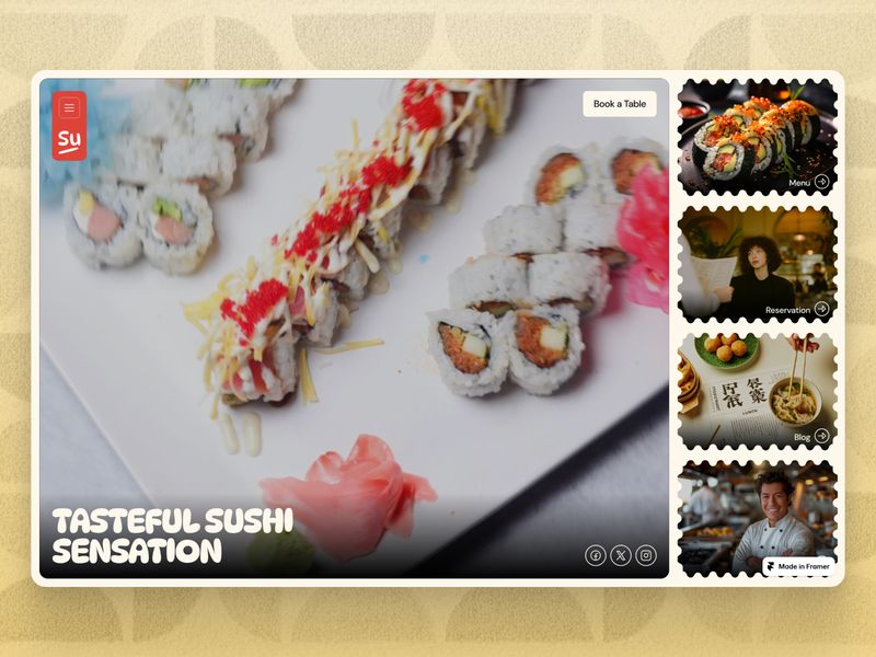 Sushilo — Restoran Web Sitesi Şablonu