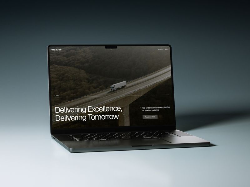 Freight® — Lojistik Şirketi Web Sitesi Şablonu