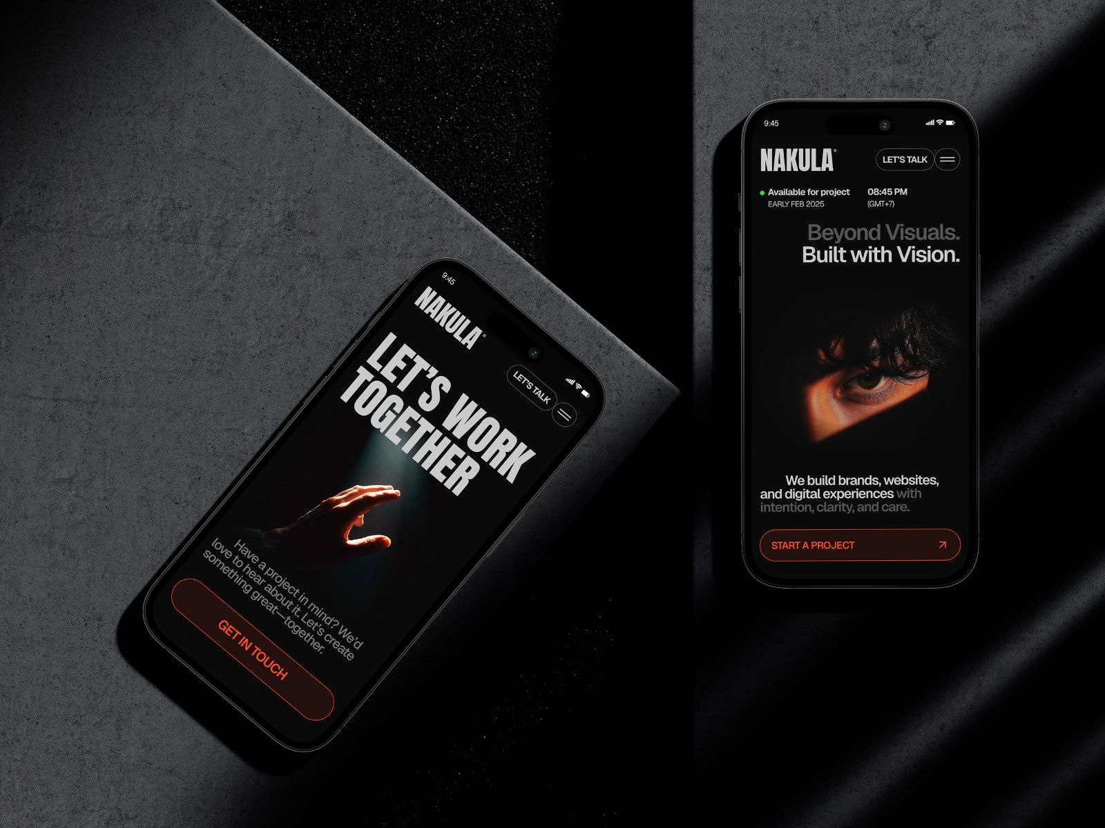 Nakula — Creative Portfolio Website Template screenshot 4