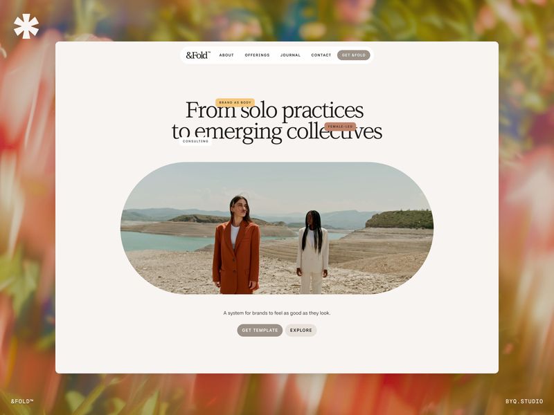 &Fold™ — Danışmanlık Firması Web Sitesi Şablonu