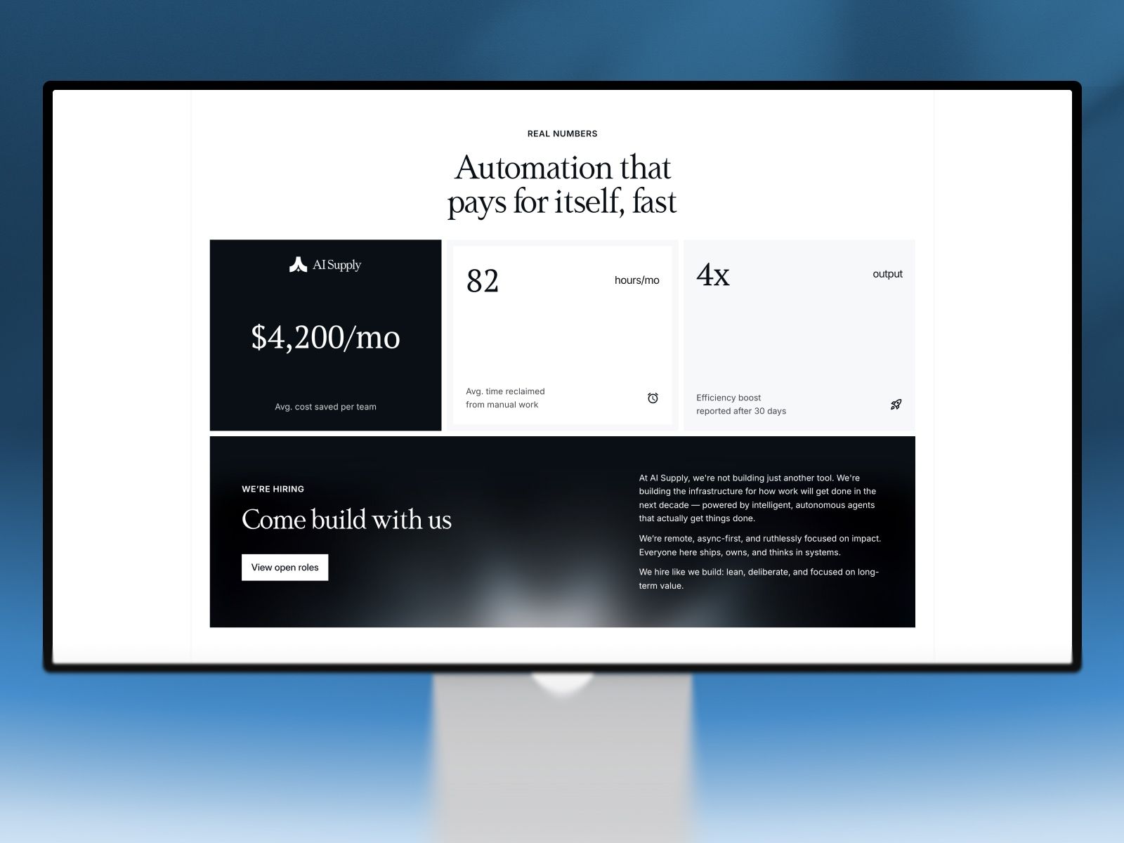 AI Supply — Business Website Template screenshot 3