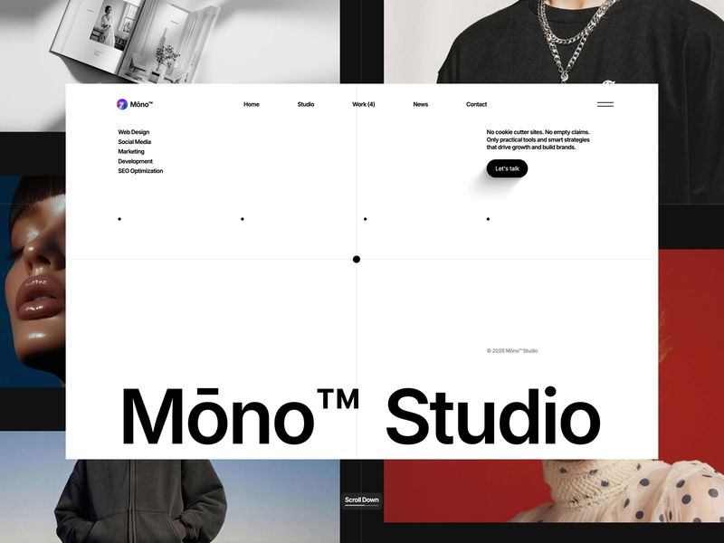 Mōno X — İşletme Web Sitesi Şablonu