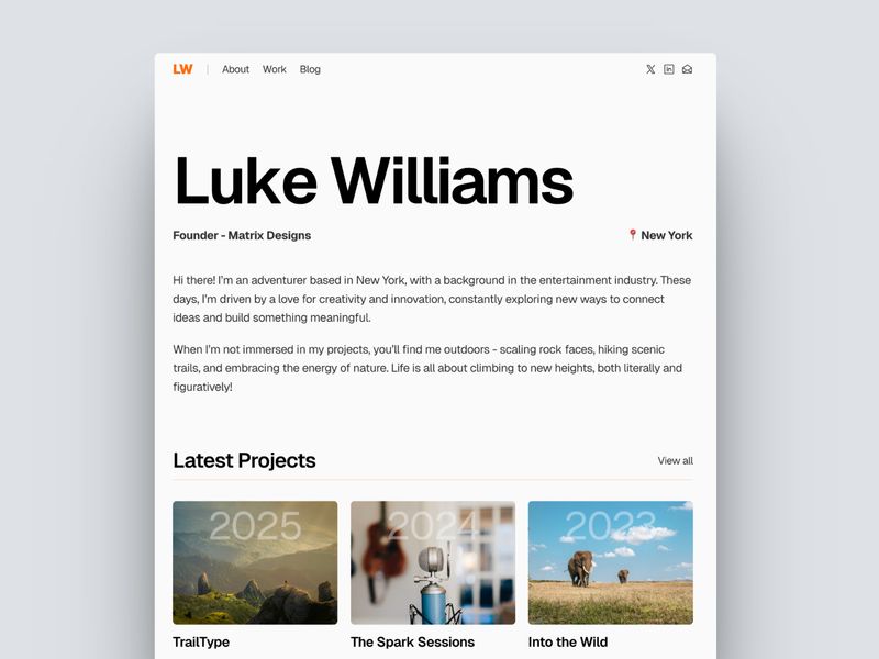 Prive — Yaratıcı Web Sitesi Şablonu