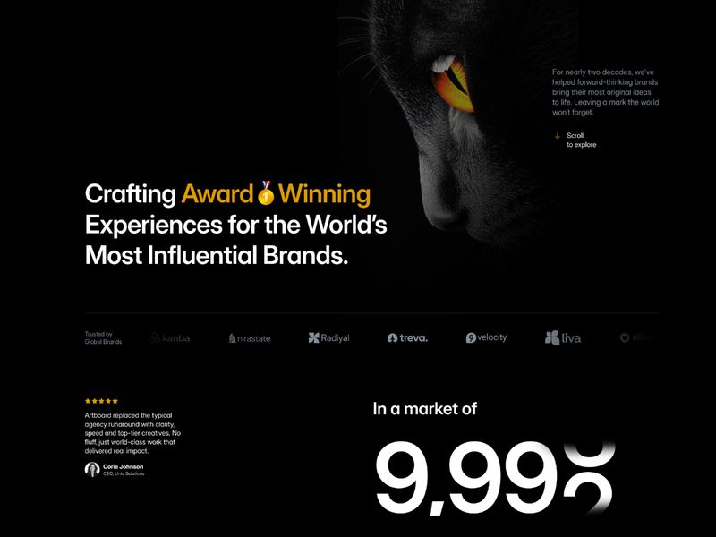 Artboard — Yaratıcı Web Sitesi Şablonu