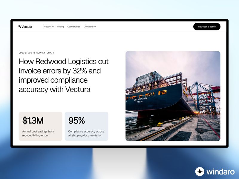 Vectura — İşletme Web Sitesi Şablonu - Hover