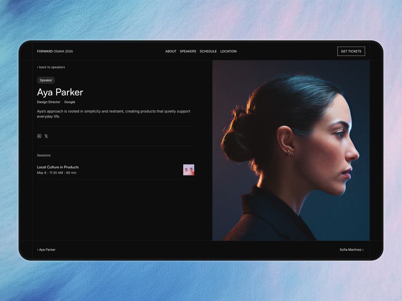 Forward — Topluluk Web Sitesi Şablonu - Hover