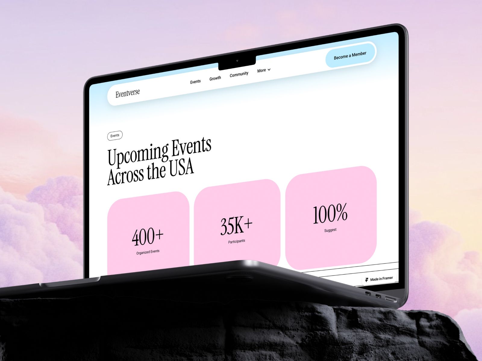Eventverse — Community Website Template screenshot 3