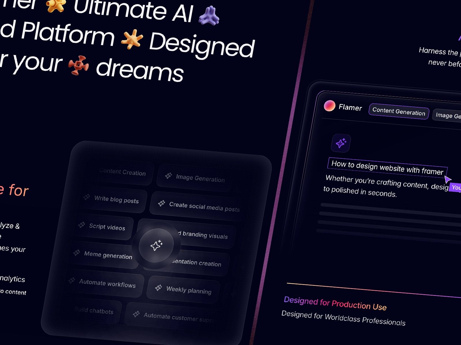FlamerX — Business Website Template screenshot 3