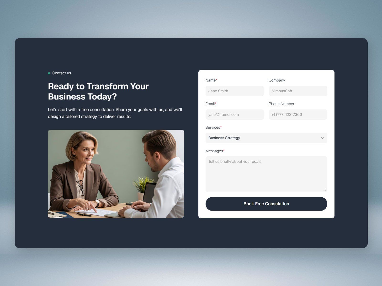 Growvia — Business Website Template screenshot 4