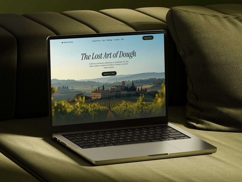 MaestroClass — Topluluk Web Sitesi Şablonu