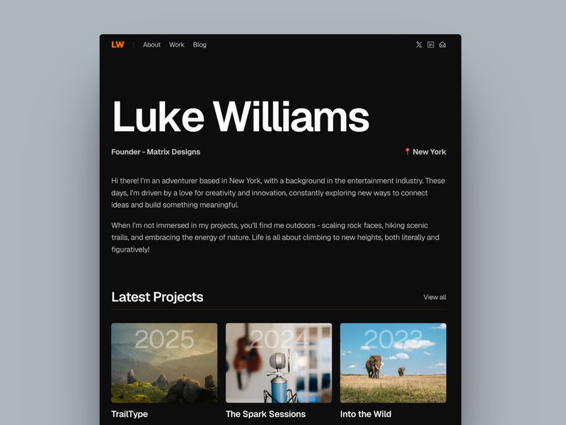 Prive — Yaratıcı Web Sitesi Şablonu - Hover