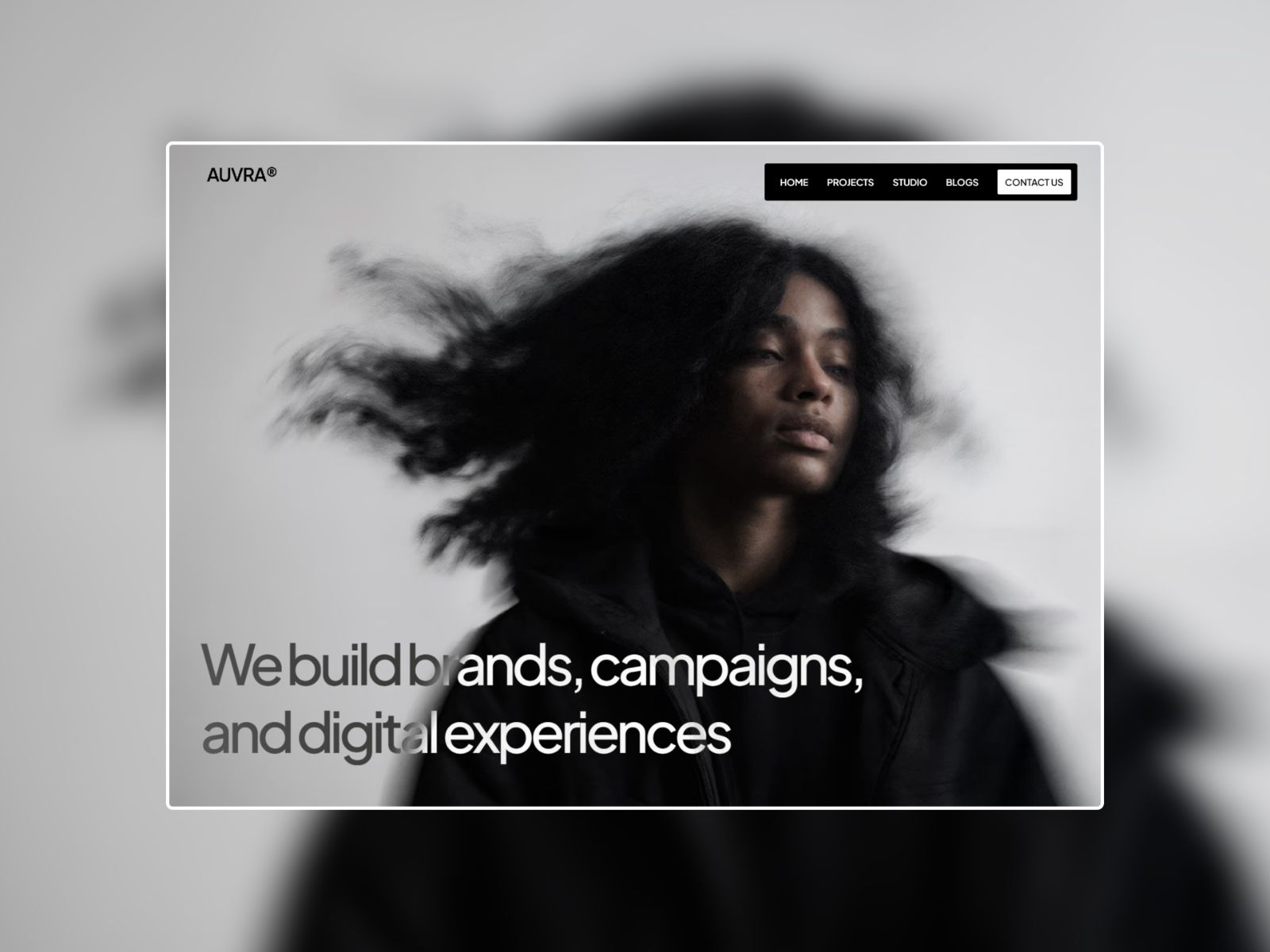 Auvra® — Creative Website Template screenshot 3