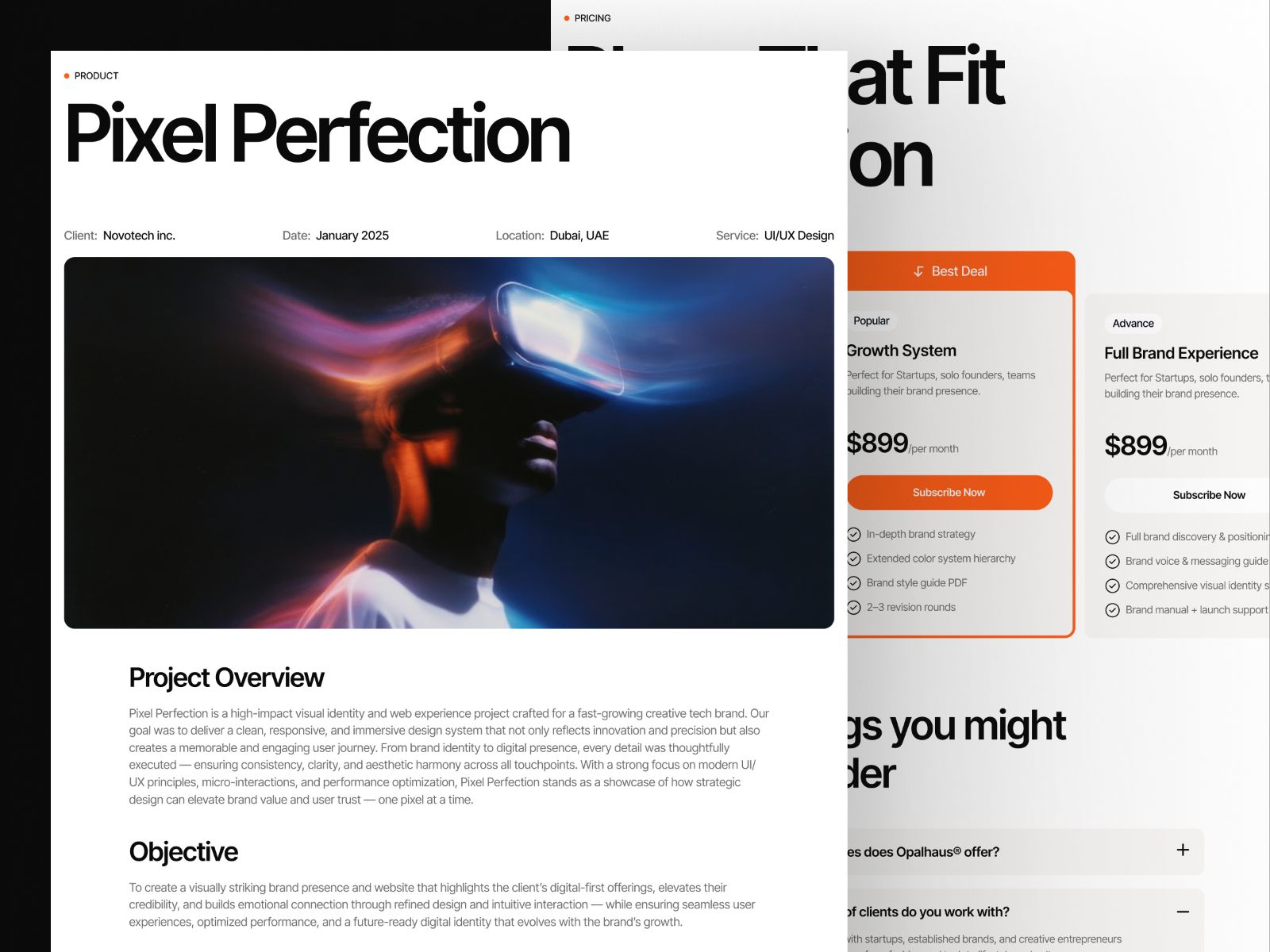 Opalhaus — Business Website Template screenshot 4