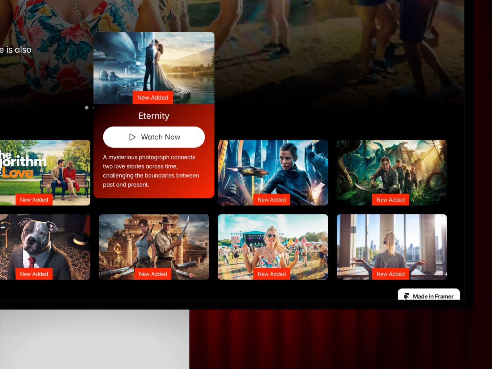 HypeStream — Video Streaming Website Template screenshot 3
