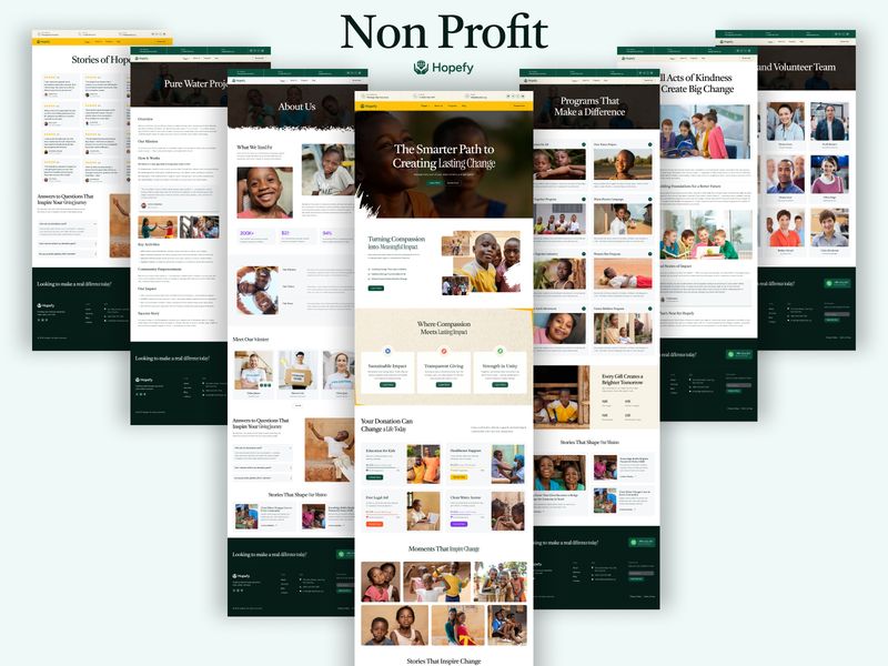 Hopelly — Topluluk Web Sitesi Şablonu