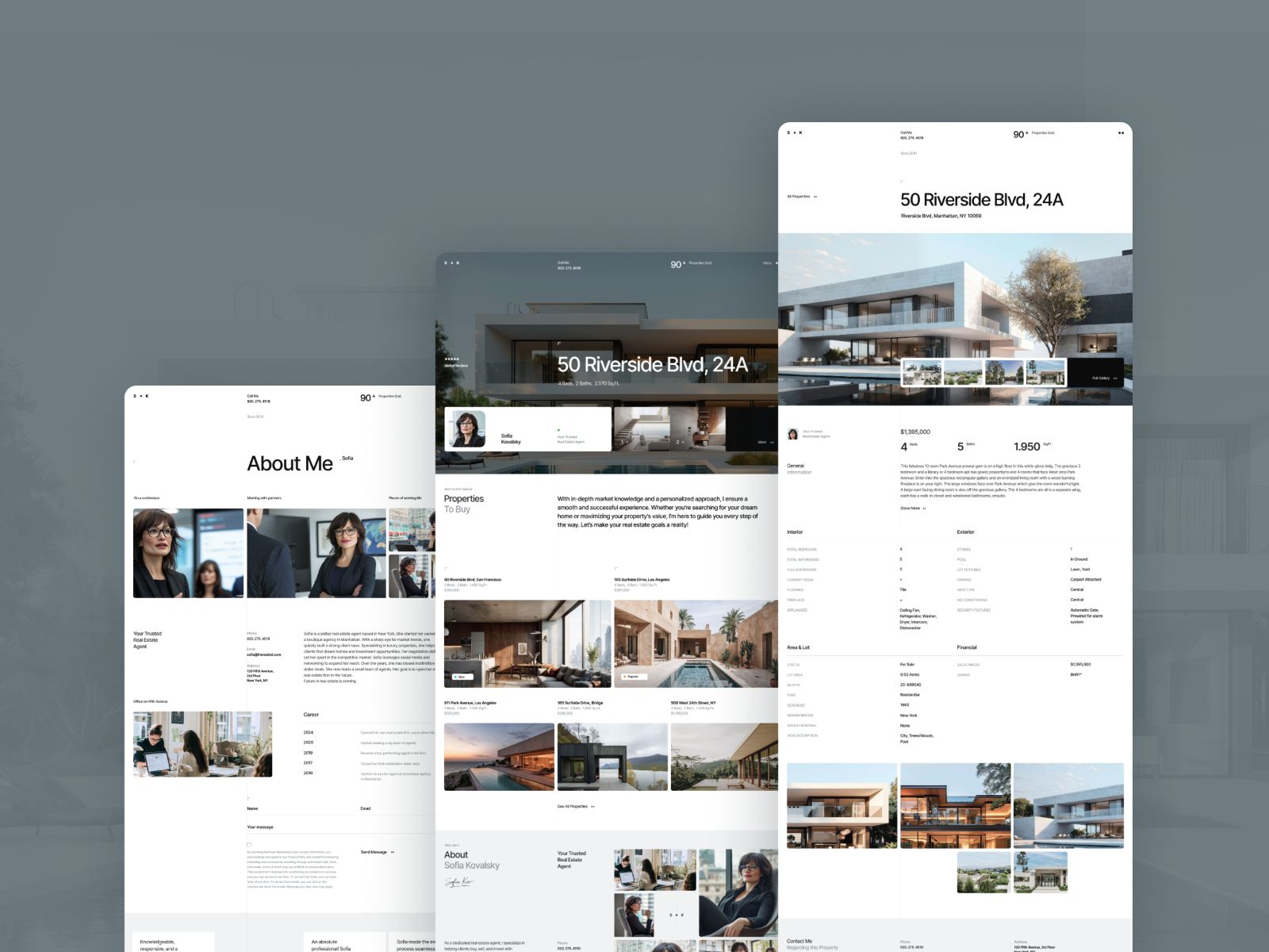Real — Real Estate Website Template screenshot 3