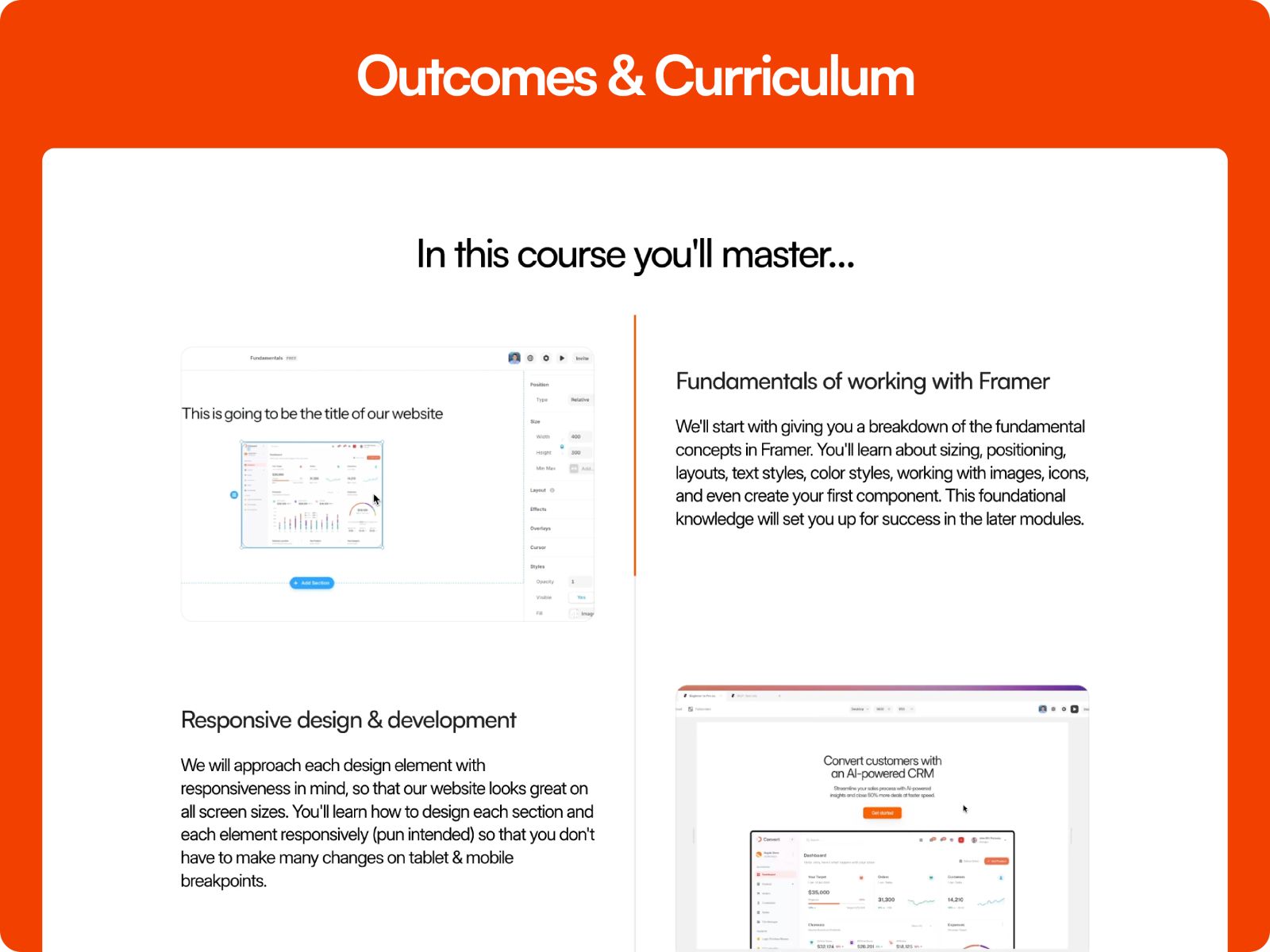 CoursePro — Online Course Website Template screenshot 3