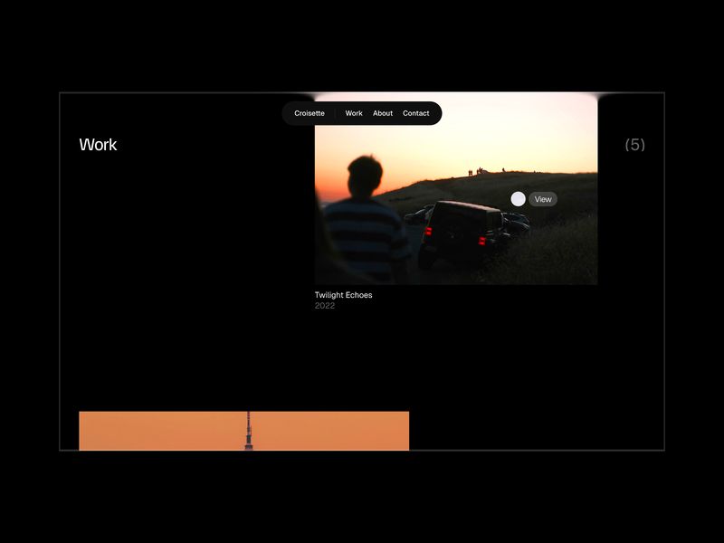 Croisette — İşletme Web Sitesi Şablonu - Hover