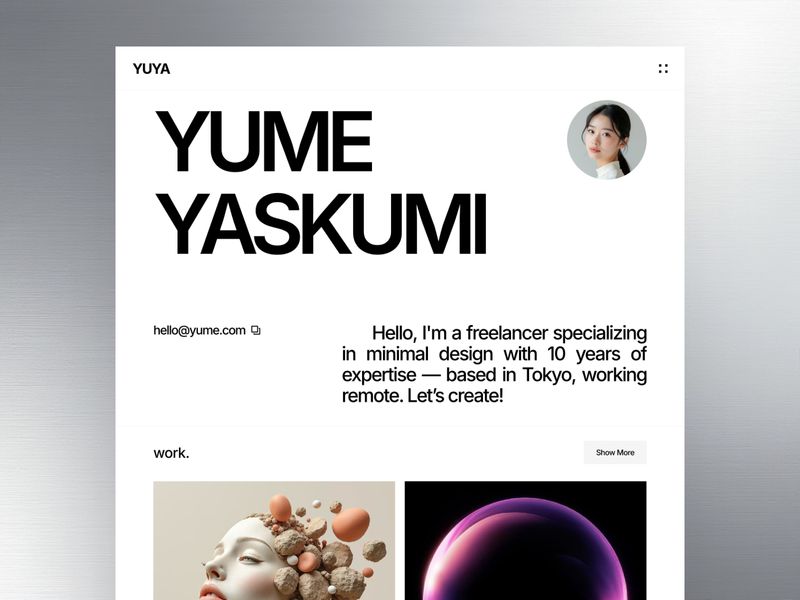 YUYA — Yaratıcı Web Sitesi Şablonu
