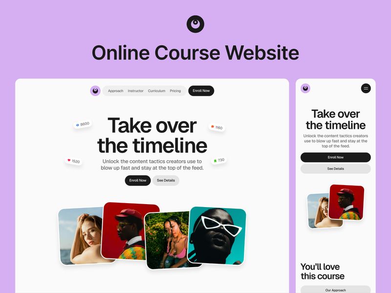 Tokko — Online Kurs Web Sitesi Şablonu - Hover