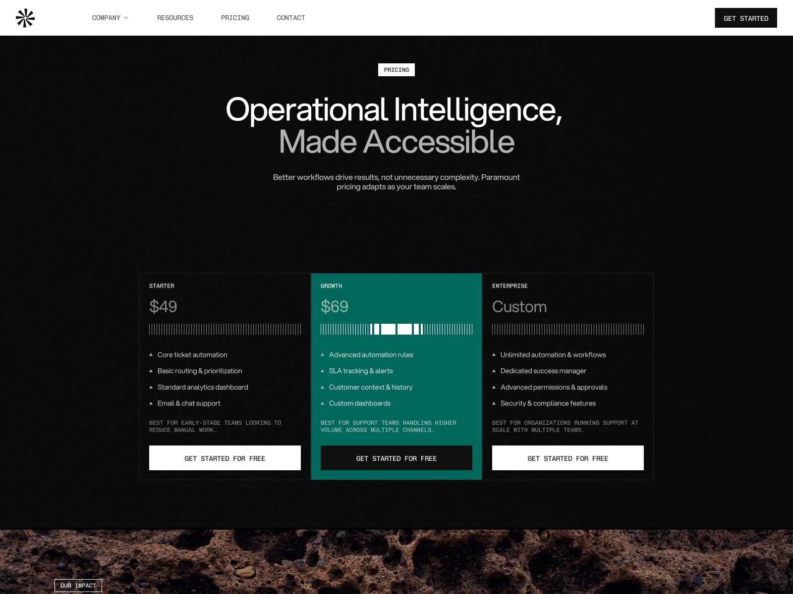 Paramount — Business Website Template screenshot 4