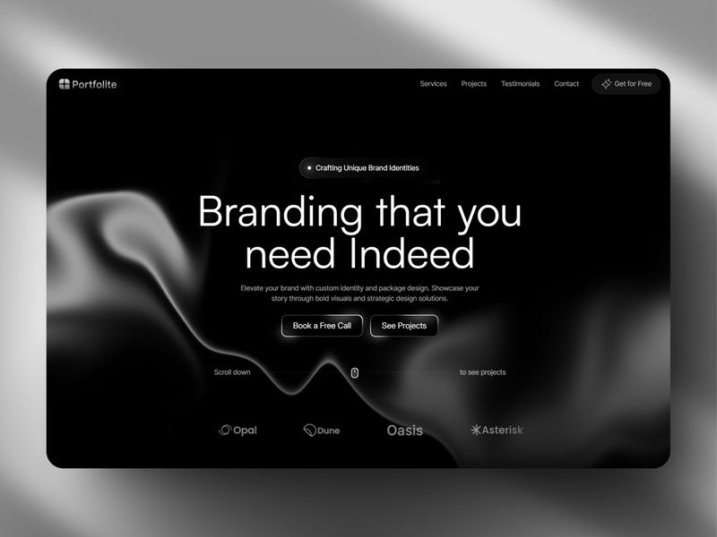 Portfolite — Ajans Web Sitesi Şablonu