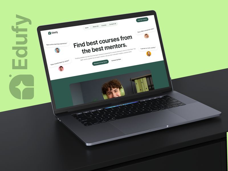 Edufy — Eğitim Kurumu Web Sitesi Şablonu