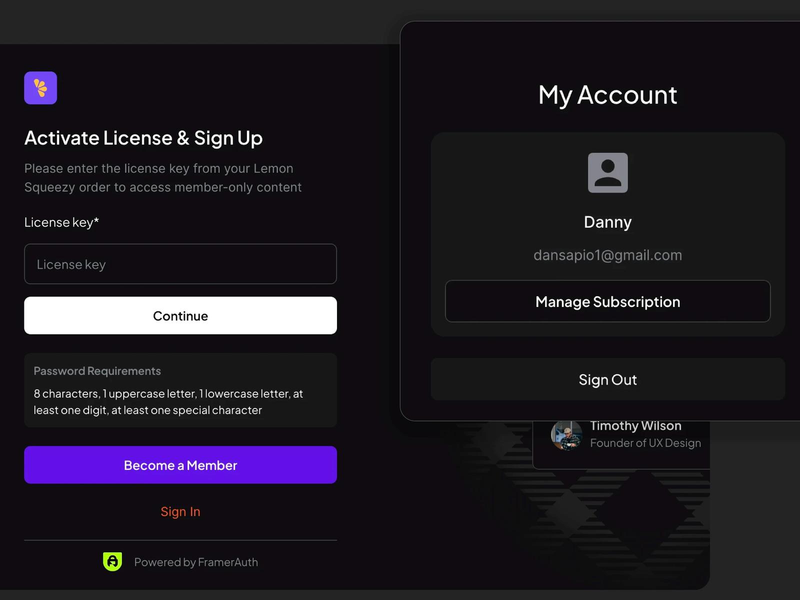 DesignerHub — Community Website Template screenshot 3