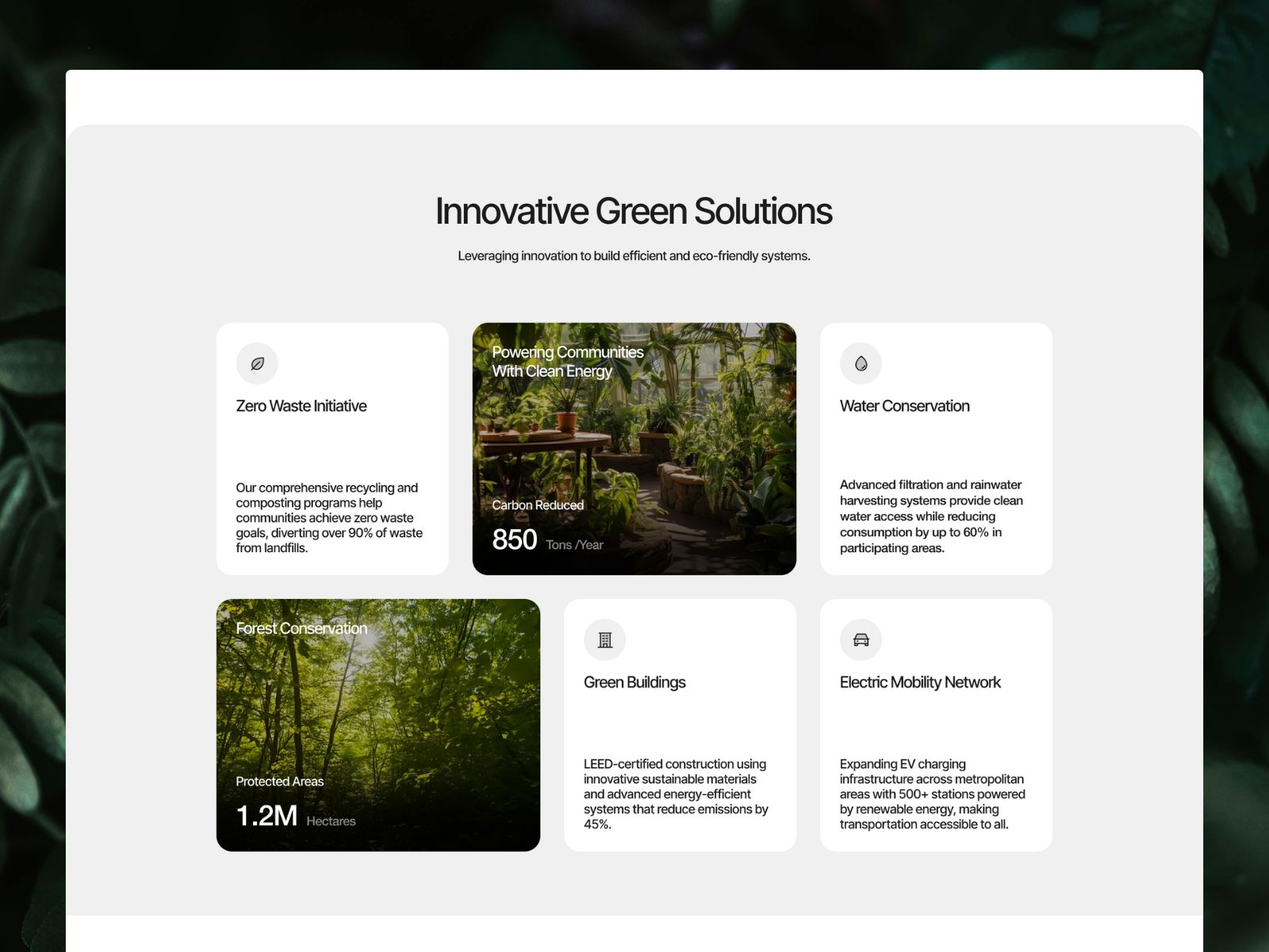 Greencore — Community Website Template screenshot 4