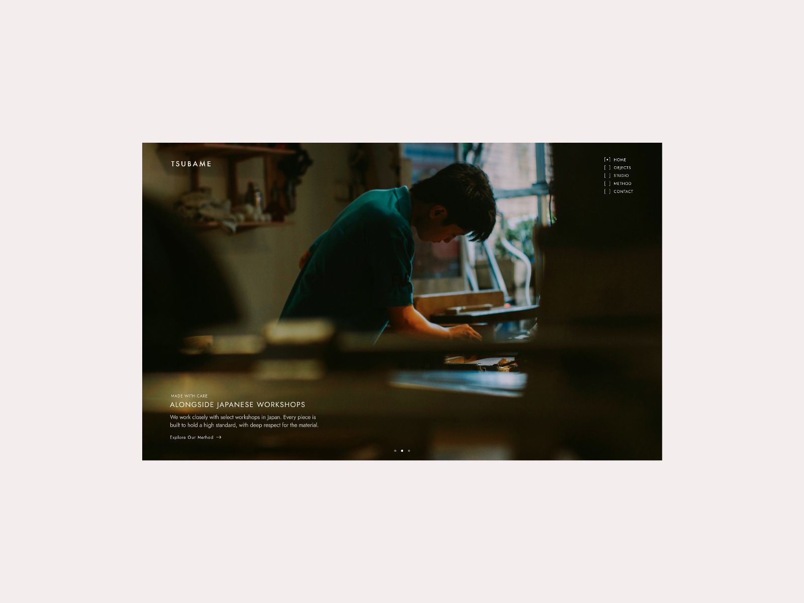 Tsubame — Creative Website Template screenshot 4