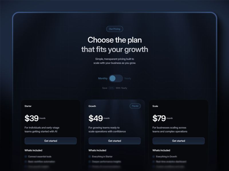 Exion — AI SaaS İniş Sayfası Şablonu - Hover