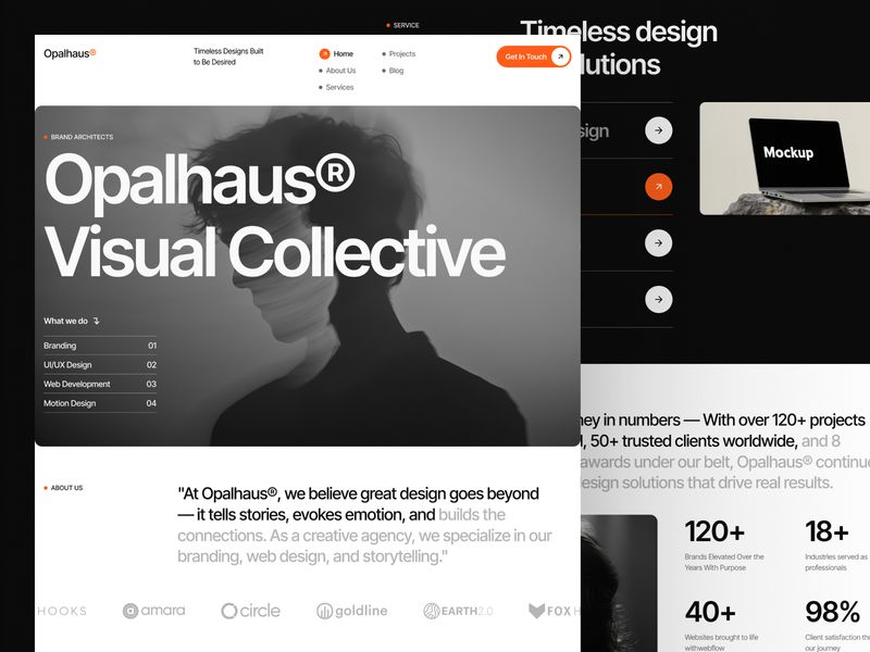 Opalhaus — İşletme Web Sitesi Şablonu