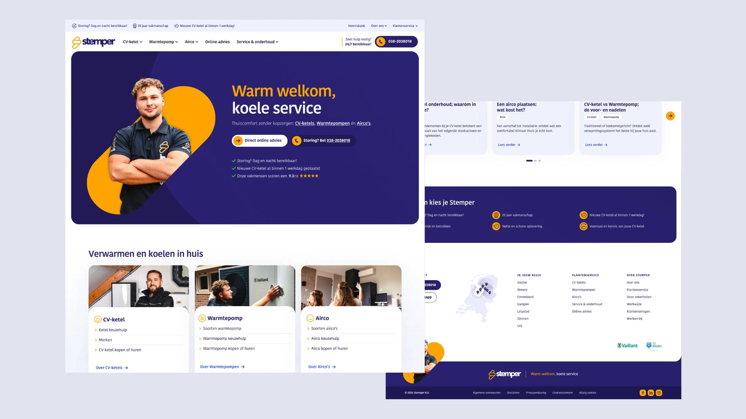 Stemper design, screen 2