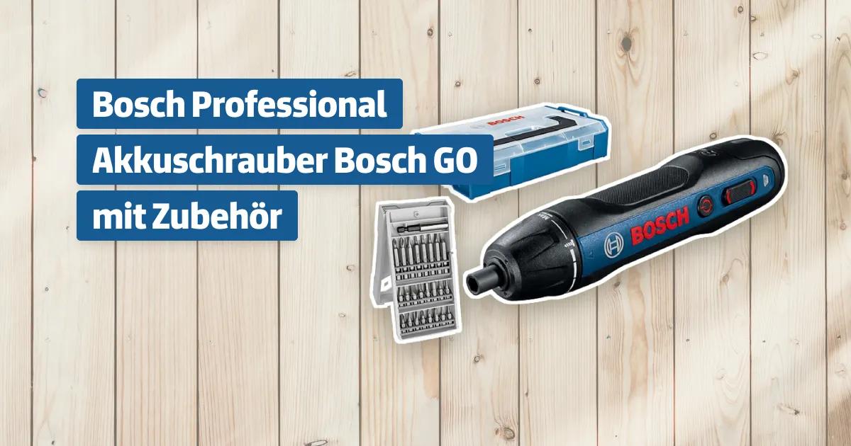 Bosch Professional Akkuschrauber Bosch GO mit Zubehör Testbericht