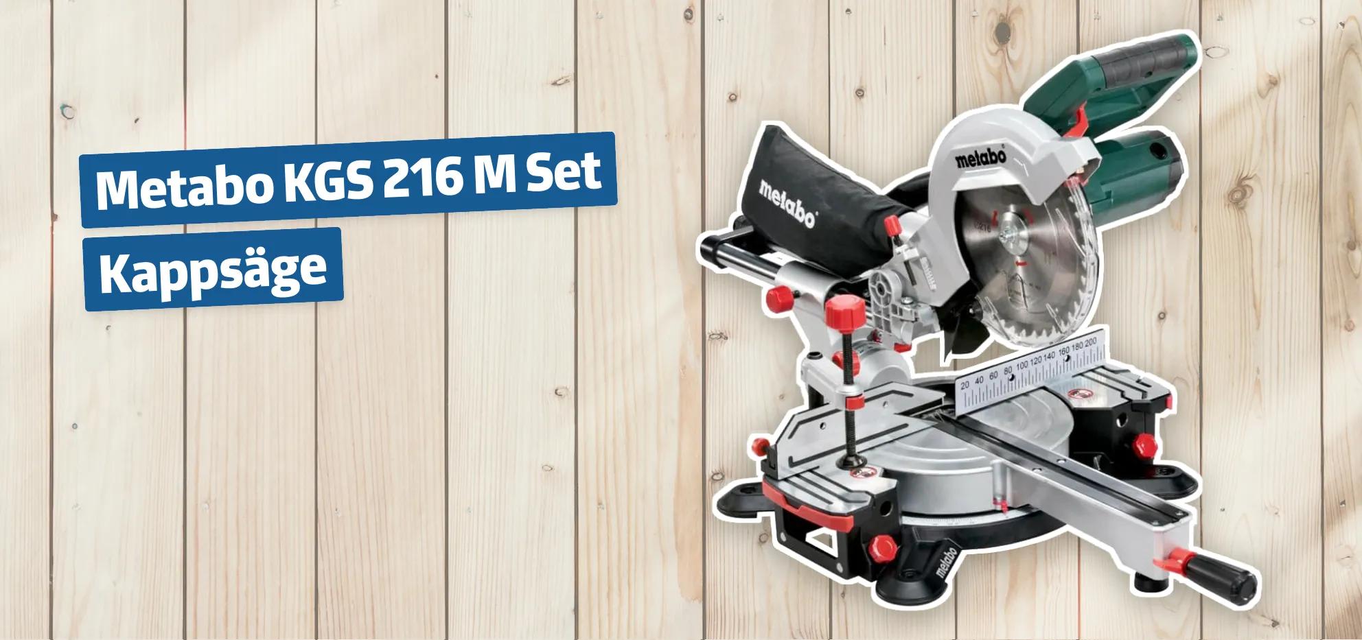 Metabo KGS 216 M Set Kappsäge Testbericht & Erfahrungen - heimwerker.cc