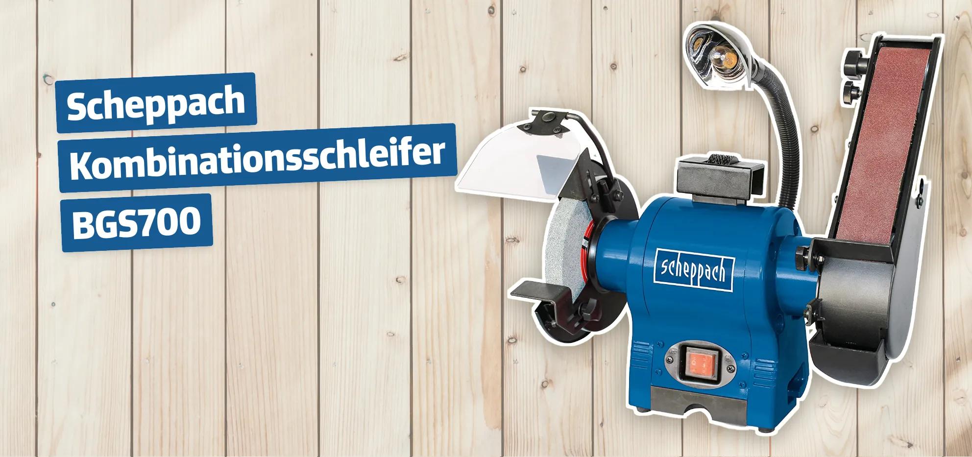 Scheppach Kombinationsschleifer BGS700 Testbericht & Erfahrungen