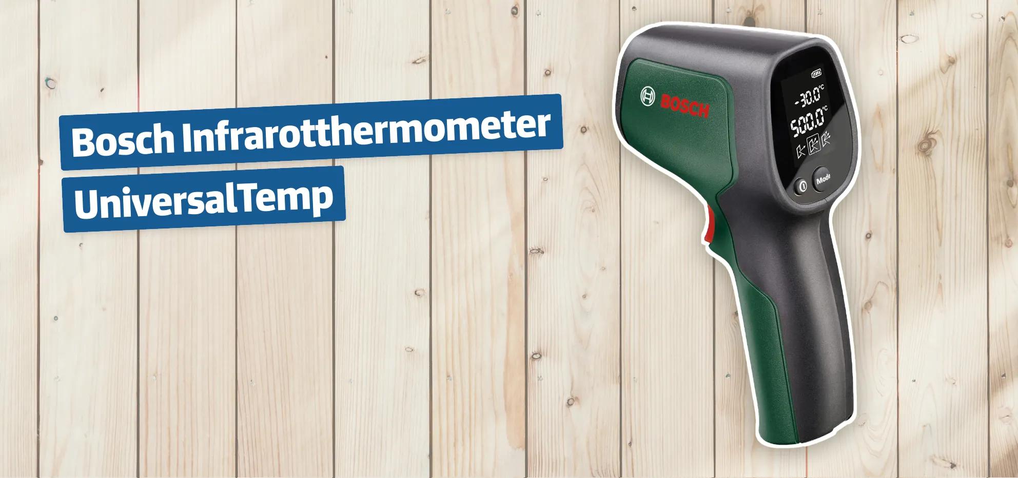 Bosch Infrarotthermometer Universaltemp Testbericht Erfahrungen