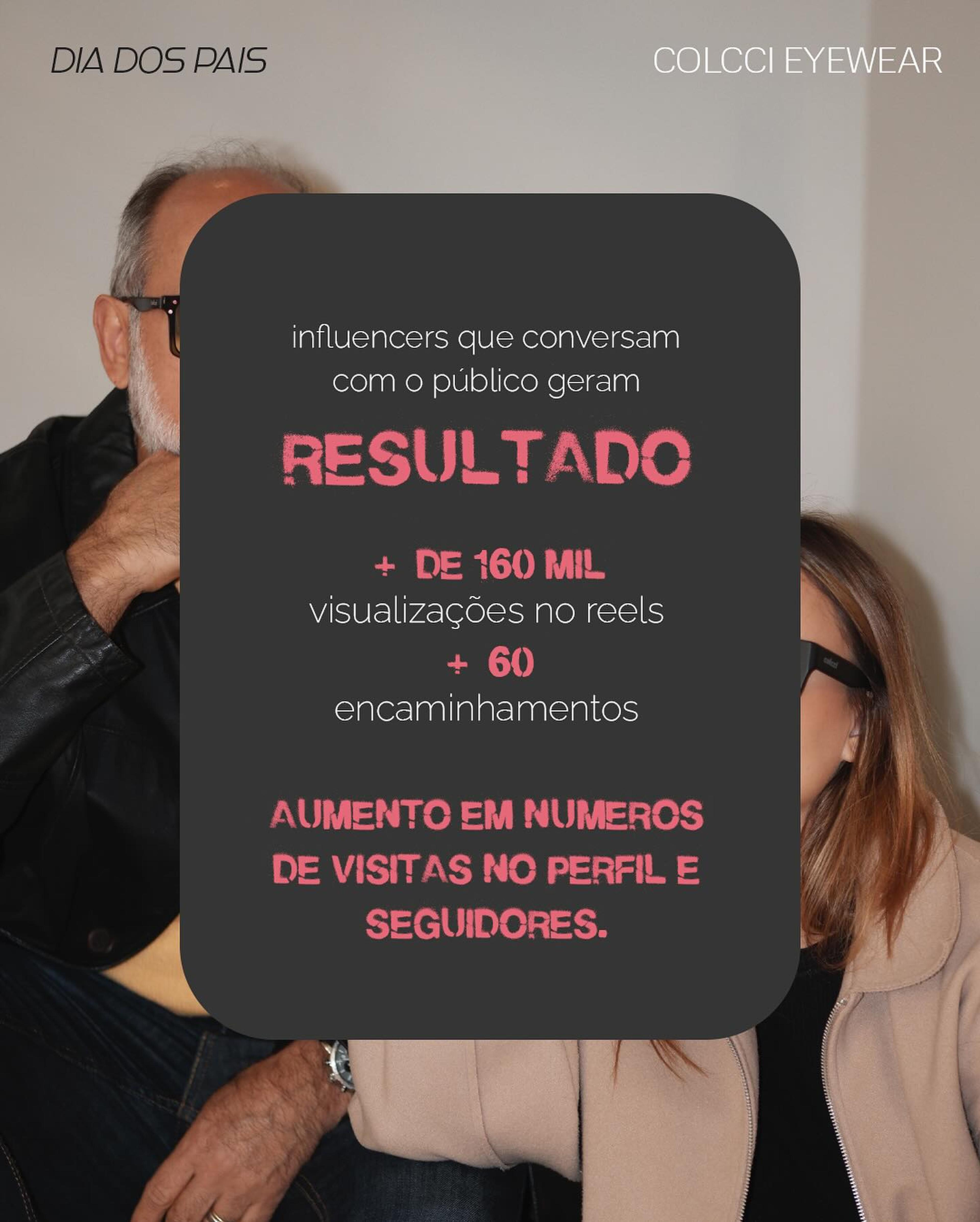 Colcci Eyewear | campanha de Dia dos Pais com influencer