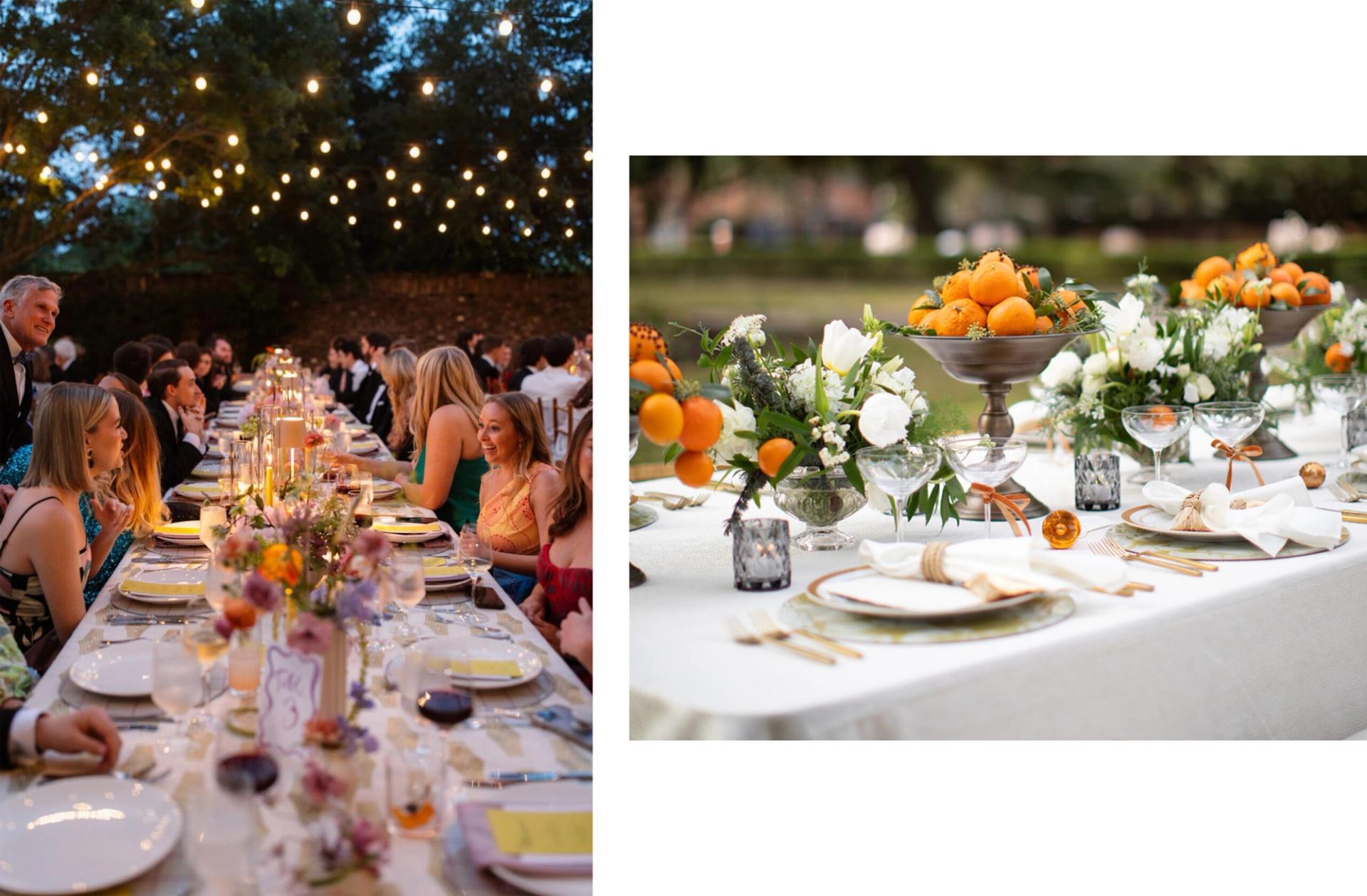 Charleston South Carolina wedding reception