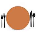Terracotta - Placemat Chargers