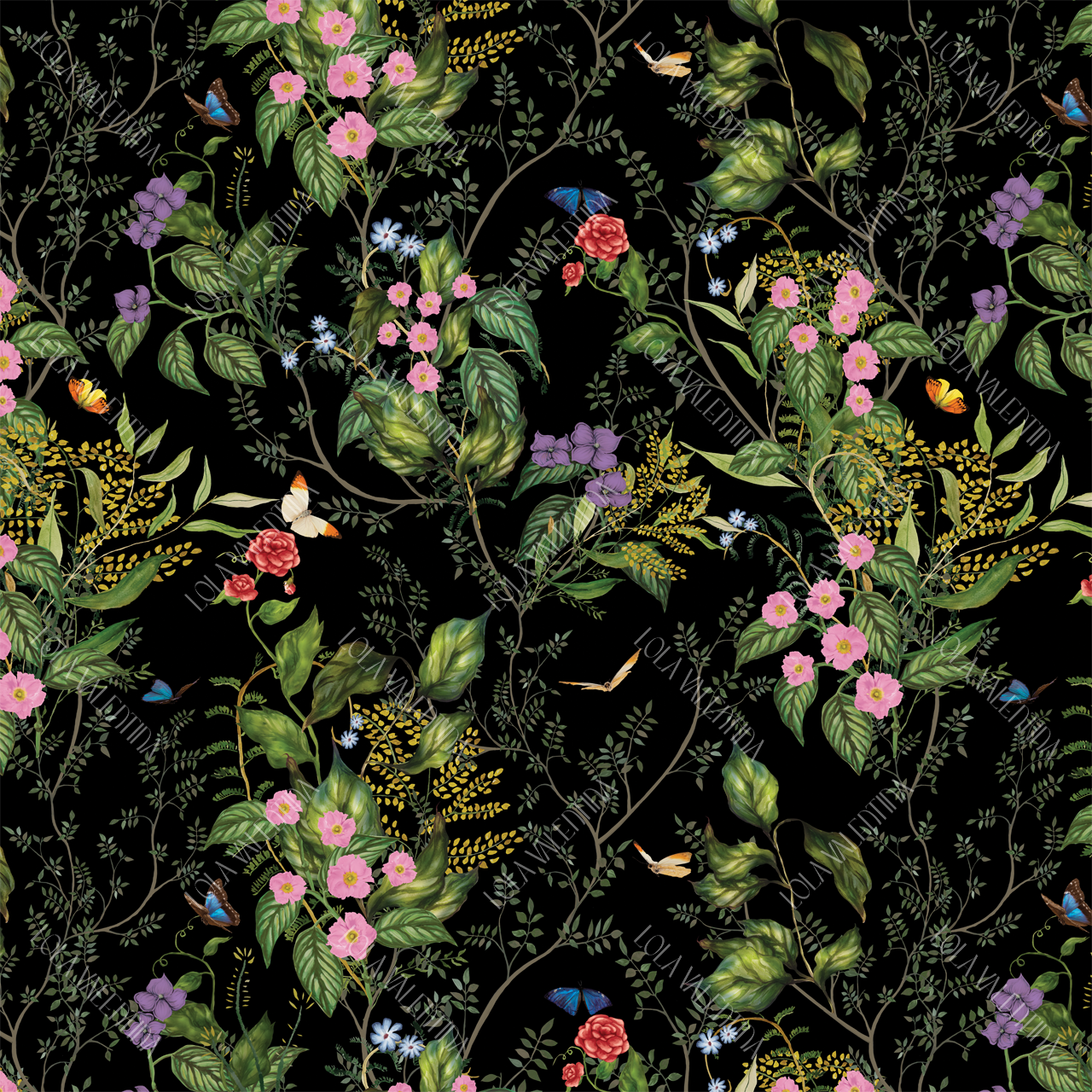 Black English Garden